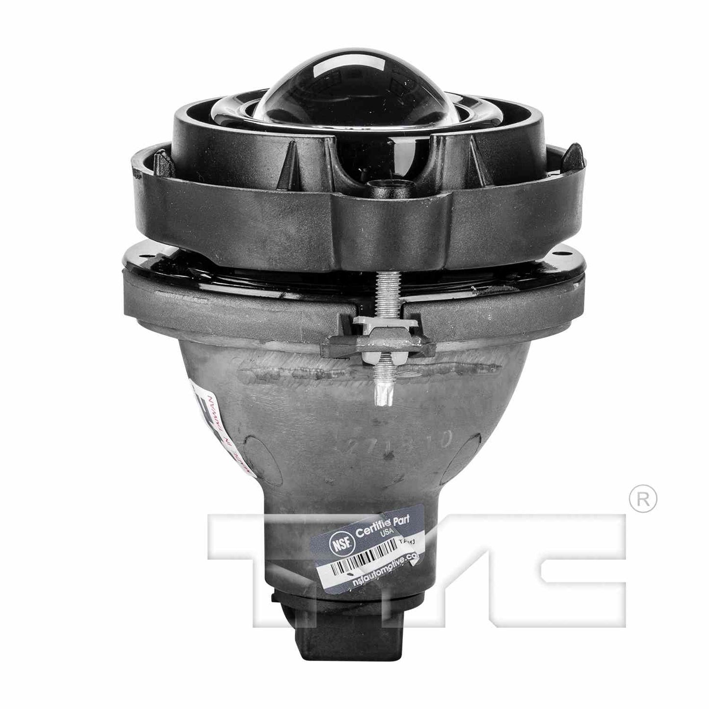 Top View of Left Fog Light Assembly TYC 19-5855-00-9