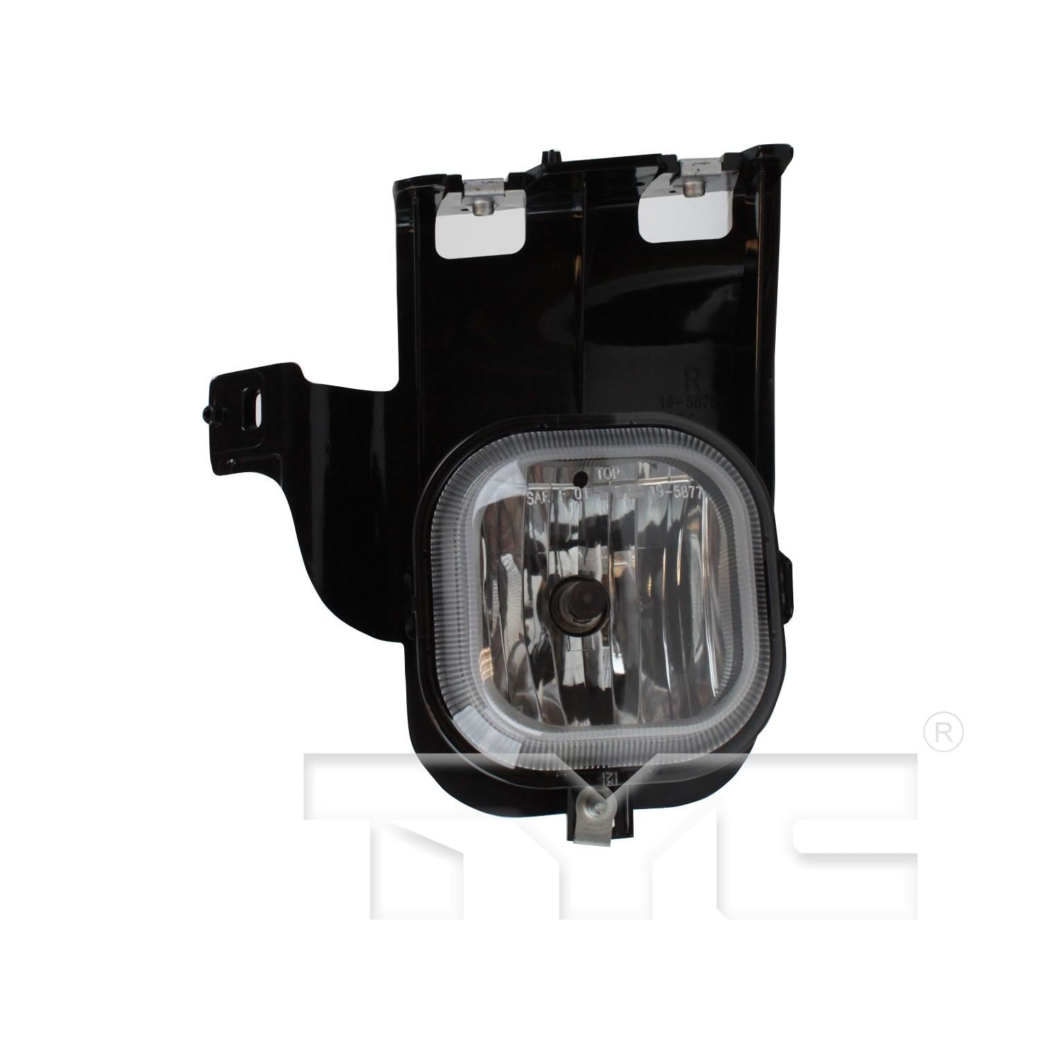 Front View of Right Fog Light Assembly TYC 19-5875-00