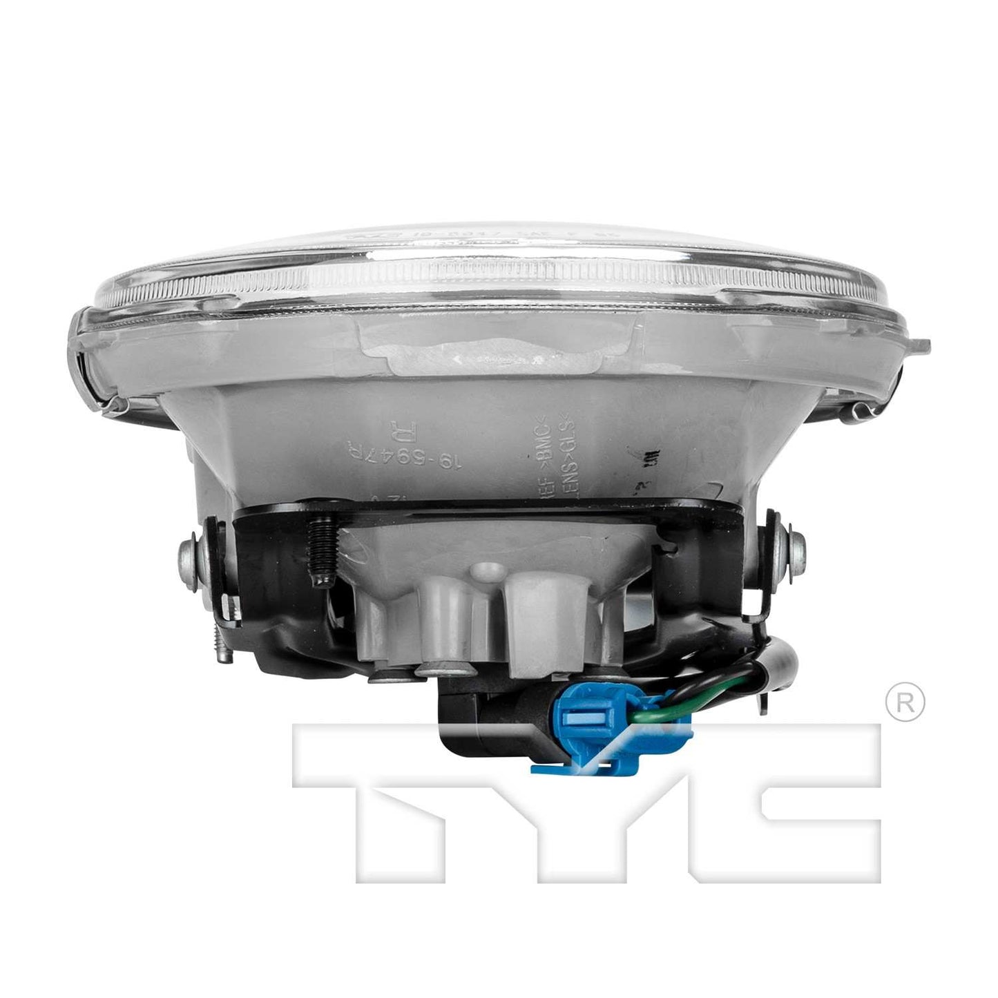 Bottom View of Right Fog Light Assembly TYC 19-5947-00