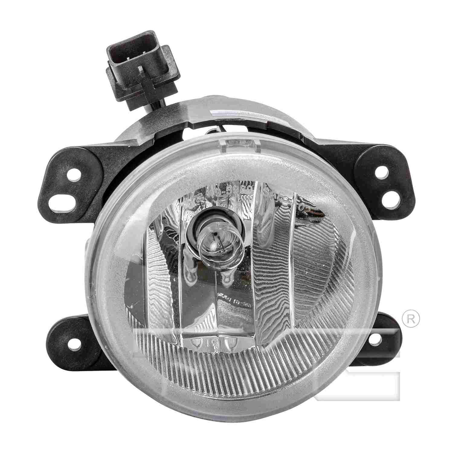 Front View of Left Fog Light Assembly TYC 19-5989-00-9