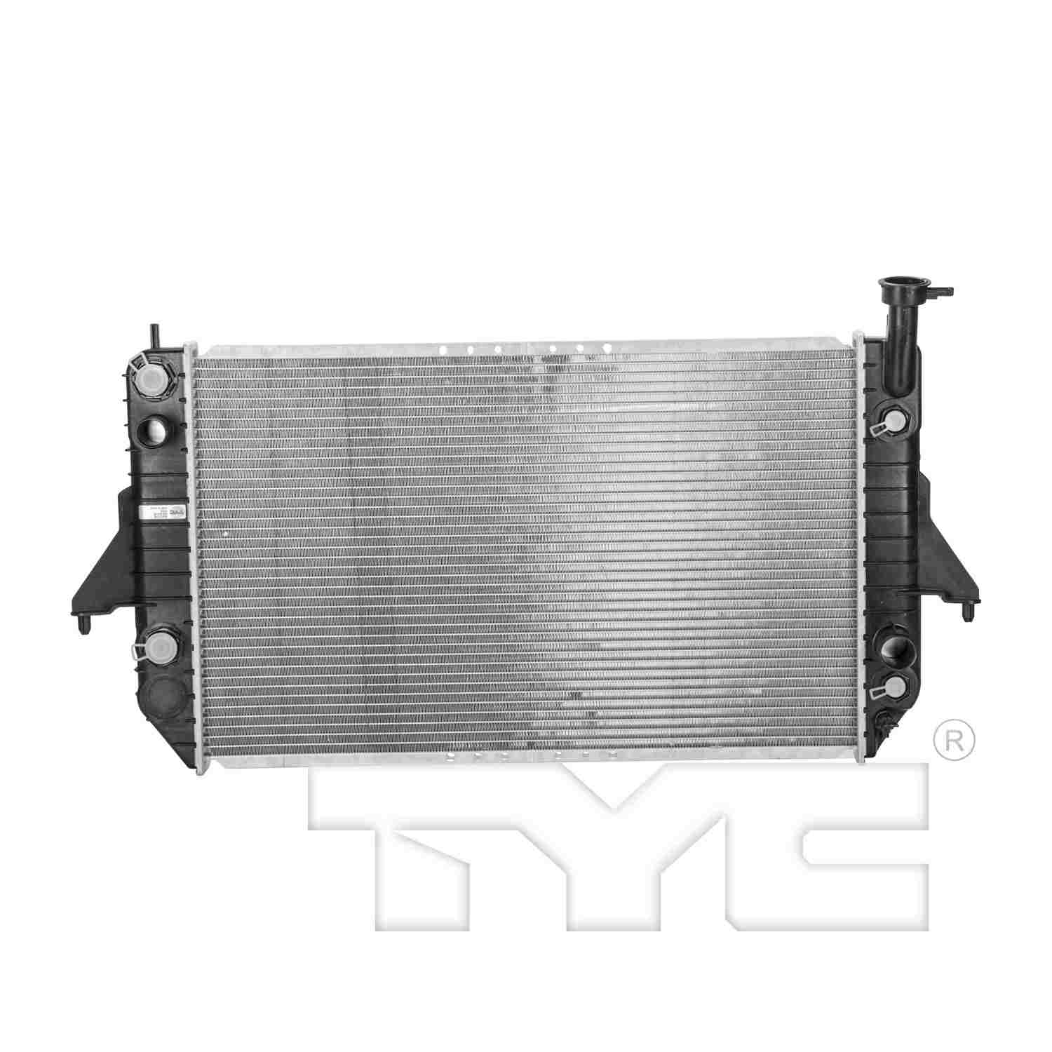 Front View of Radiator TYC 2003