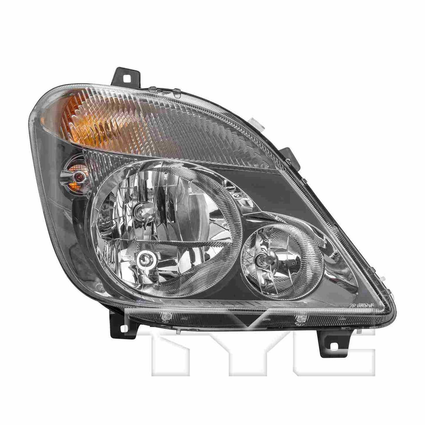 Front View of Right Headlight Assembly TYC 20-0969-00