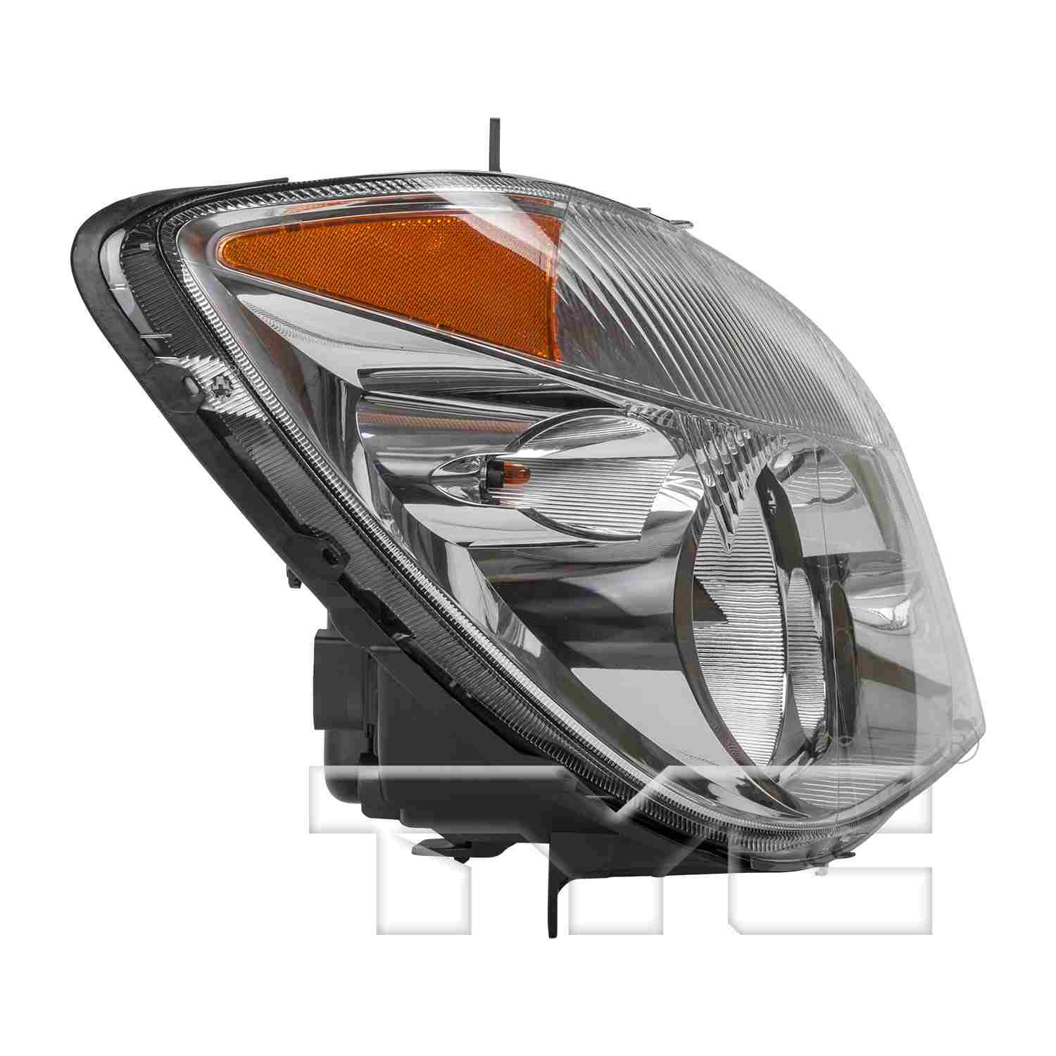 Side View of Right Headlight Assembly TYC 20-0969-00