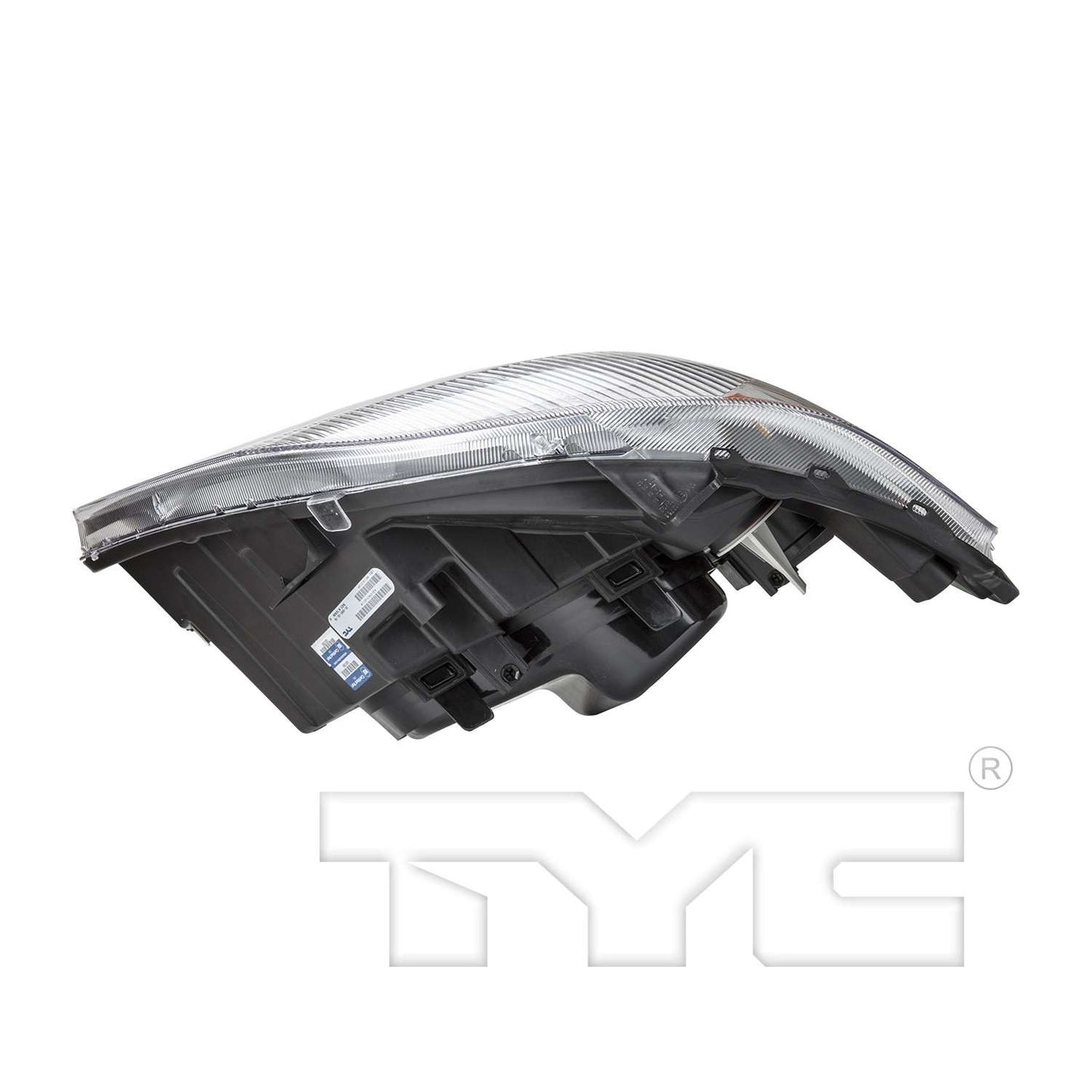 Top View of Right Headlight Assembly TYC 20-0969-00