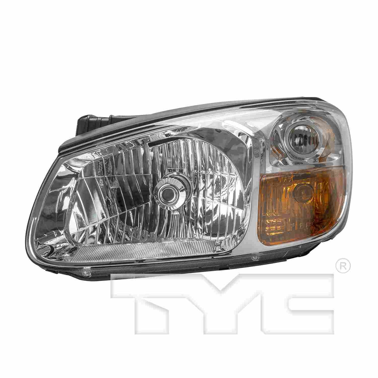 Front View of Left Headlight Assembly TYC 20-11848-00