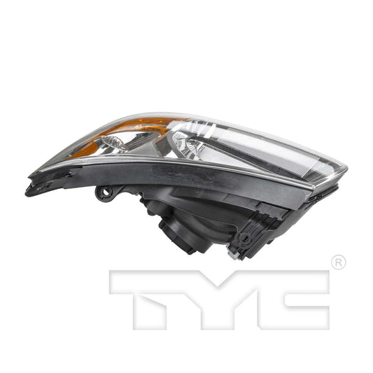 Top View of Left Headlight Assembly TYC 20-11848-00