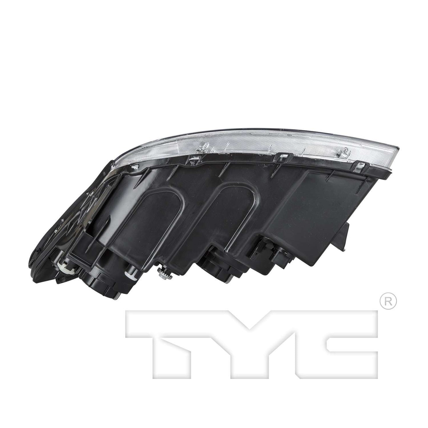 Bottom View of Right Headlight Assembly TYC 20-12123-90-9