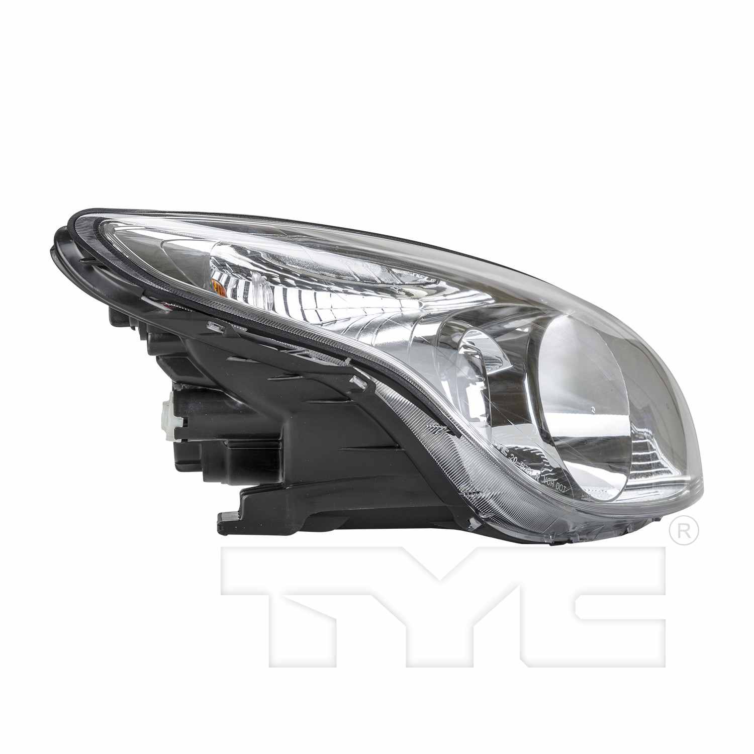 Side View of Right Headlight Assembly TYC 20-12123-90-9