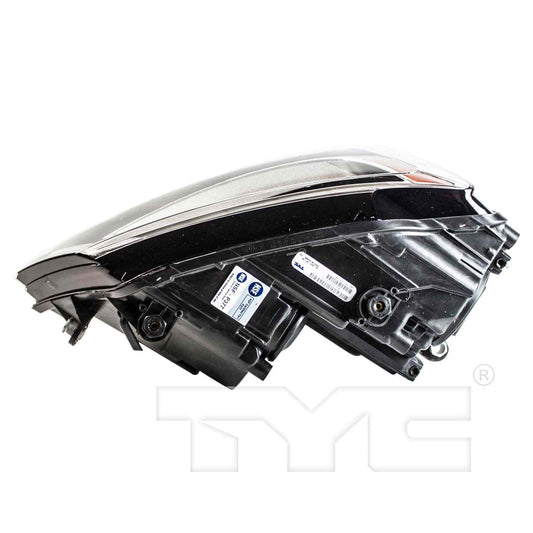 Top View of Right Headlight Assembly TYC 20-12561-00