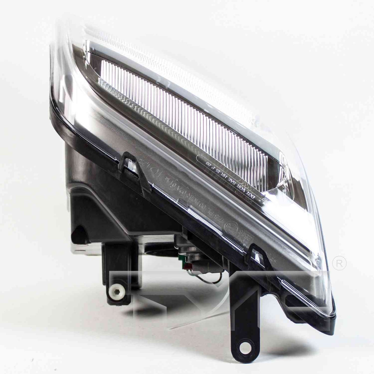 Top View of Right Headlight Assembly TYC 20-12679-00