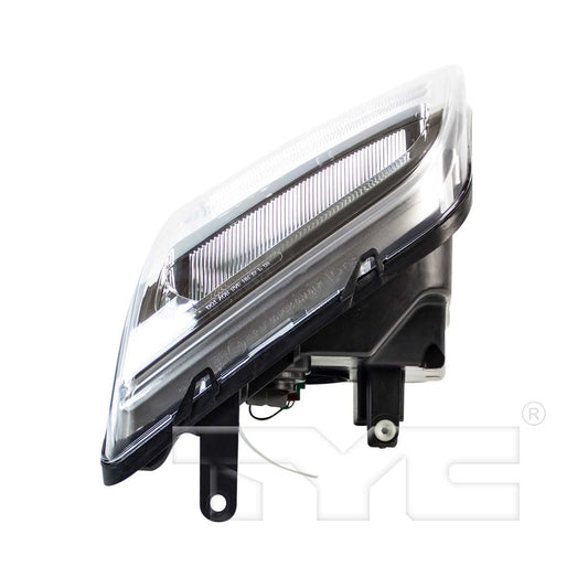 Top View of Left Headlight Assembly TYC 20-12680-00