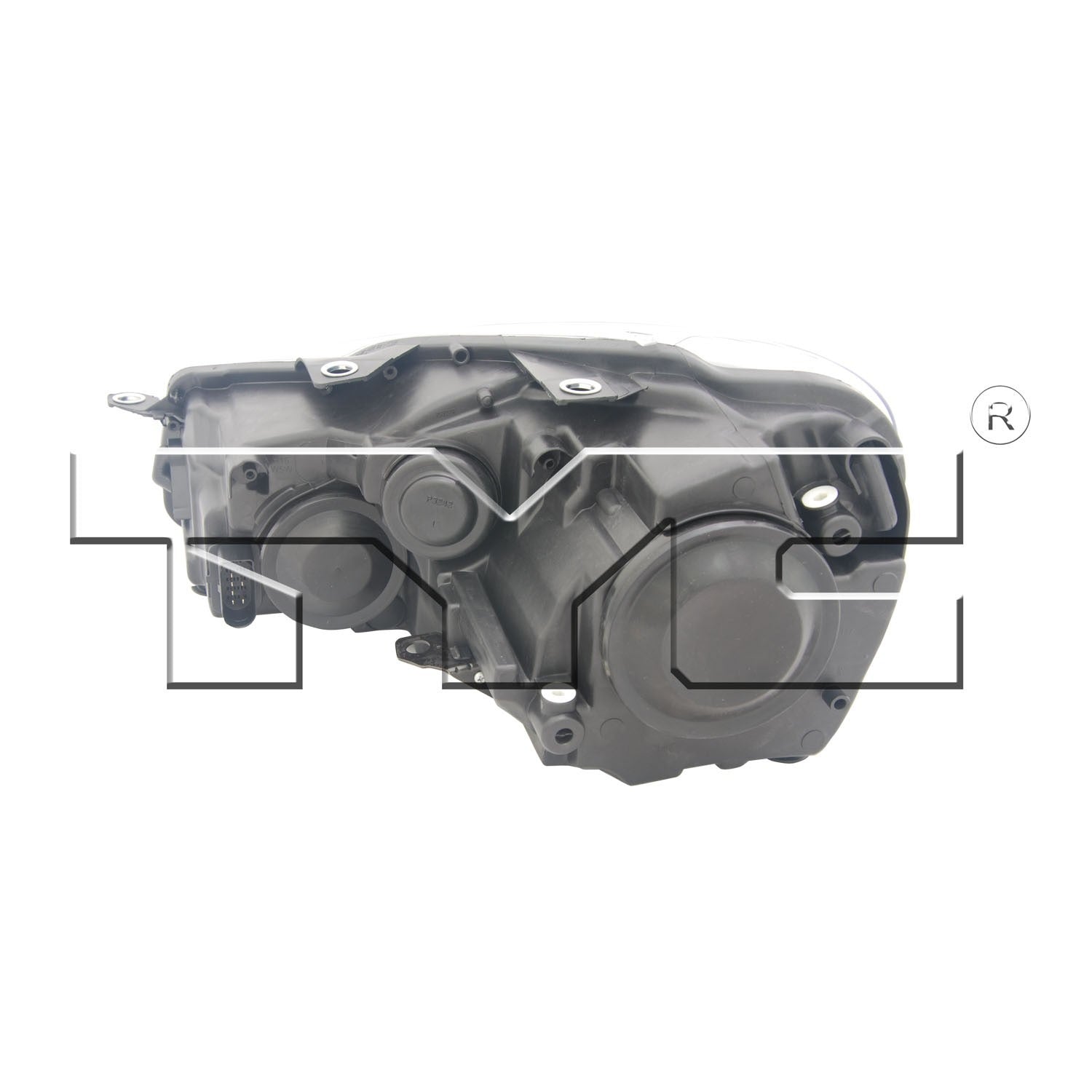 Back View of Right Headlight Assembly TYC 20-12685-00