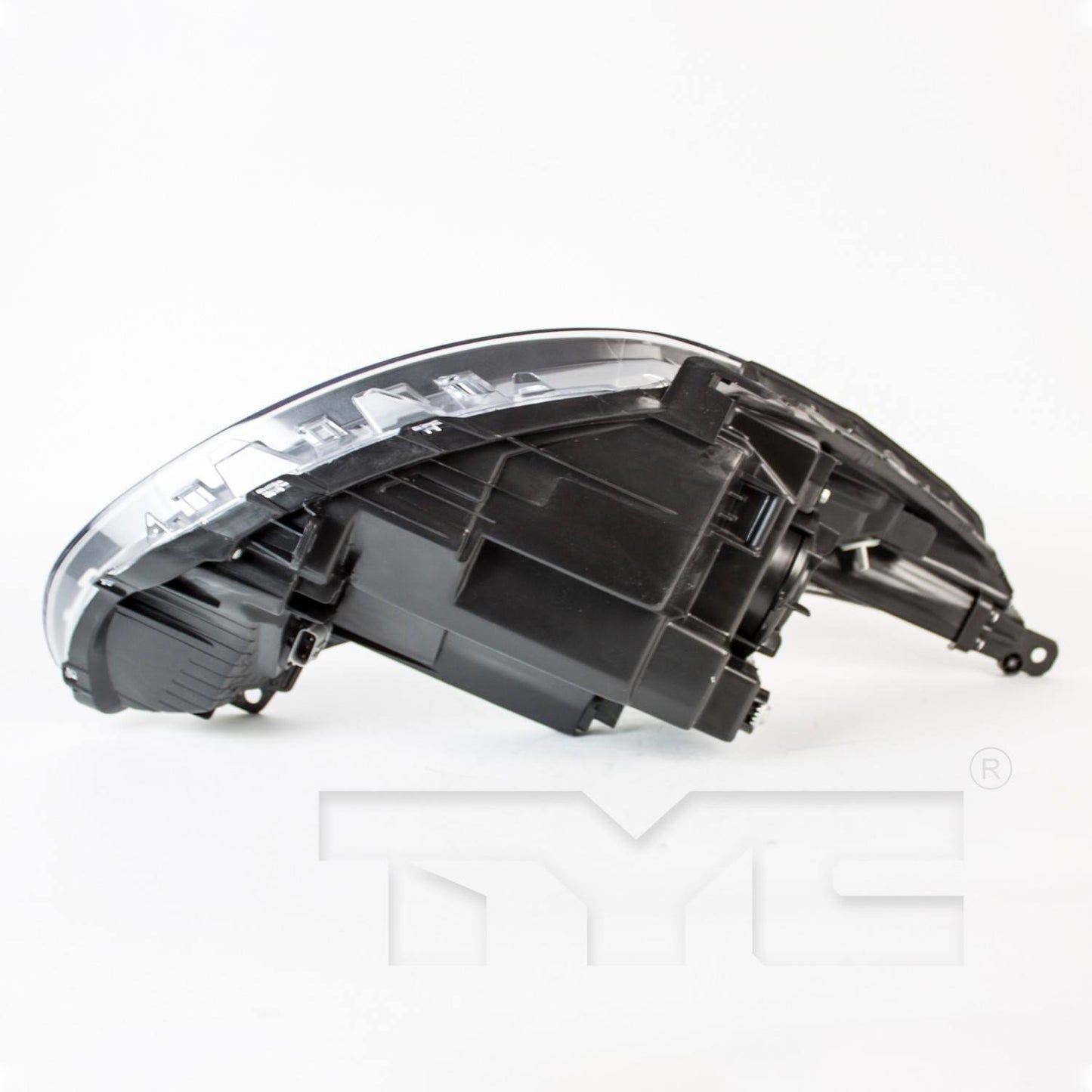 Bottom View of Left Headlight Assembly TYC 20-12694-00