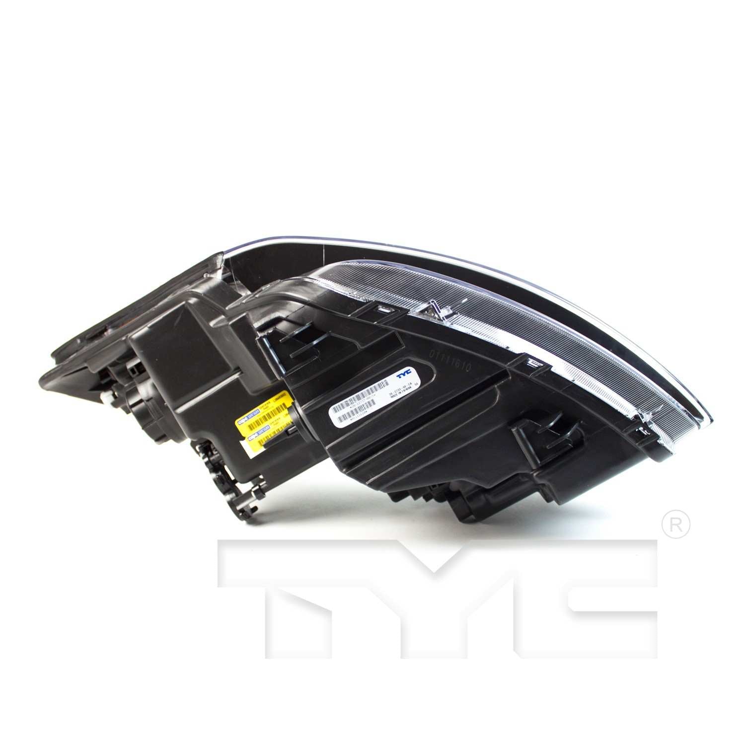 Bottom View of Right Headlight Assembly TYC 20-12733-00-9