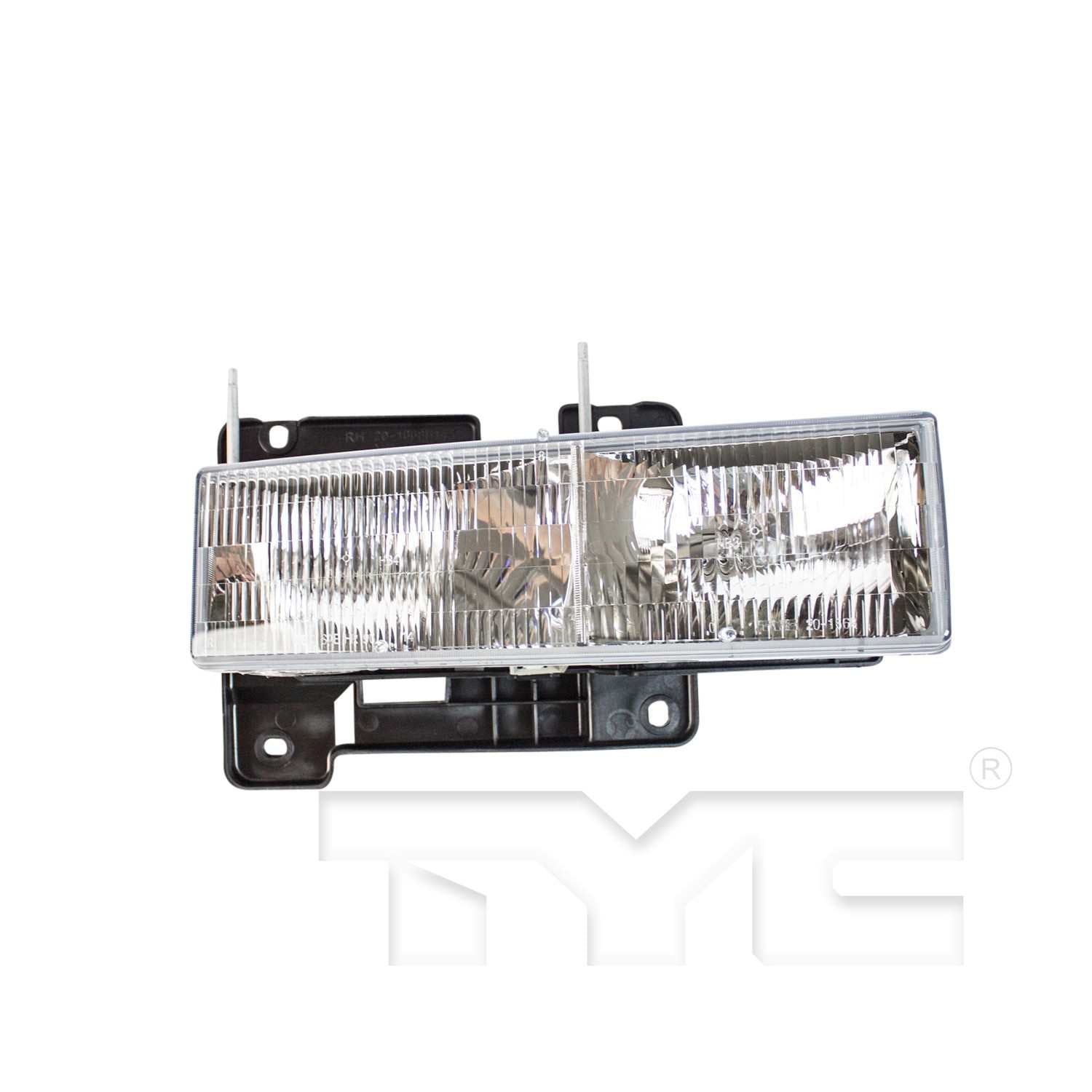 Front View of Right Headlight Assembly TYC 20-1668-00-9