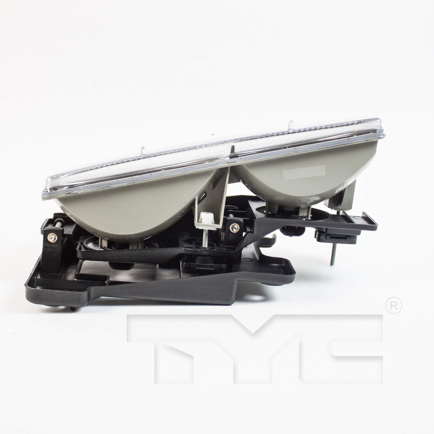 Bottom View of Right Headlight Assembly TYC 20-1668-00