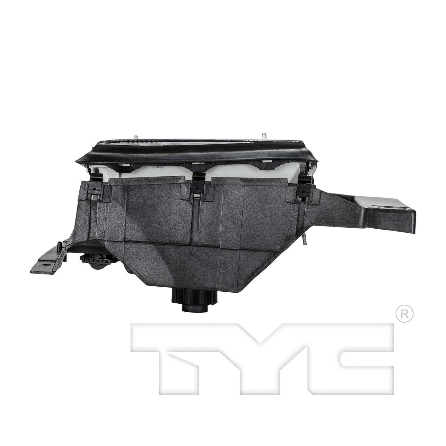 Bottom View of Right Headlight Assembly TYC 20-1670-00