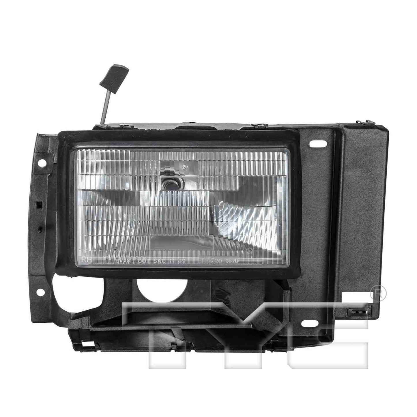 Front View of Right Headlight Assembly TYC 20-1670-00