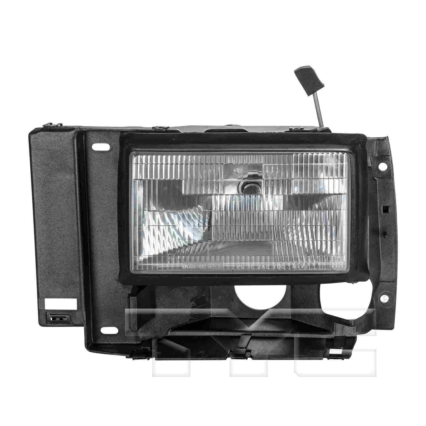 Front View of Left Headlight Assembly TYC 20-1671-00