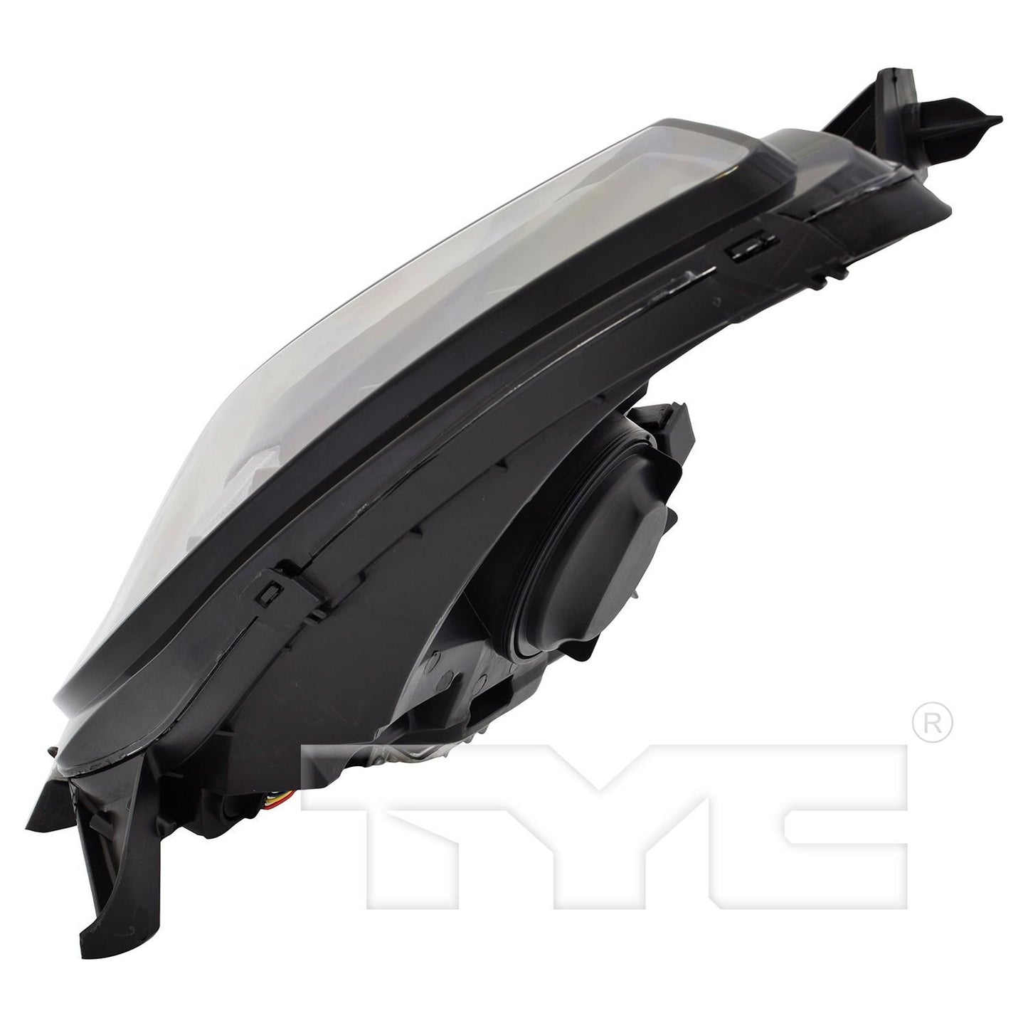 Side View of Left Headlight Assembly TYC 20-17412-00