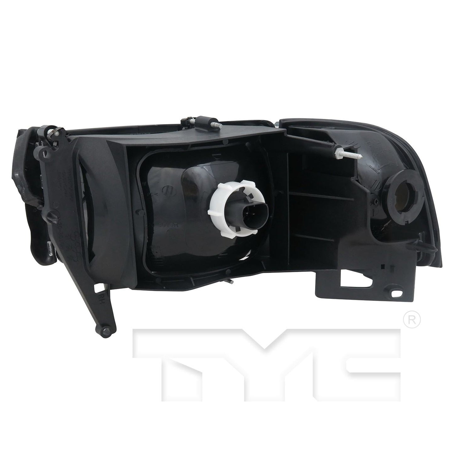 Back View of Right Headlight Assembly TYC 20-3016-78