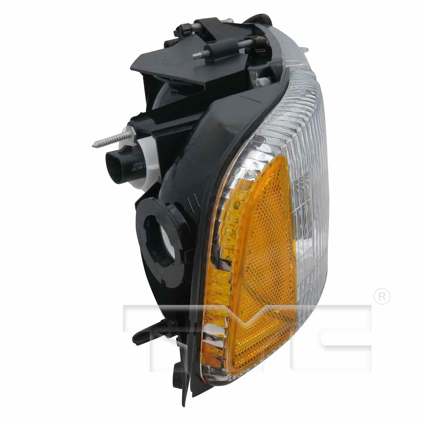 Side View of Right Headlight Assembly TYC 20-3016-78