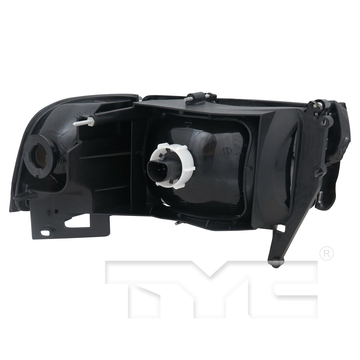 Back View of Left Headlight Assembly TYC 20-3017-78