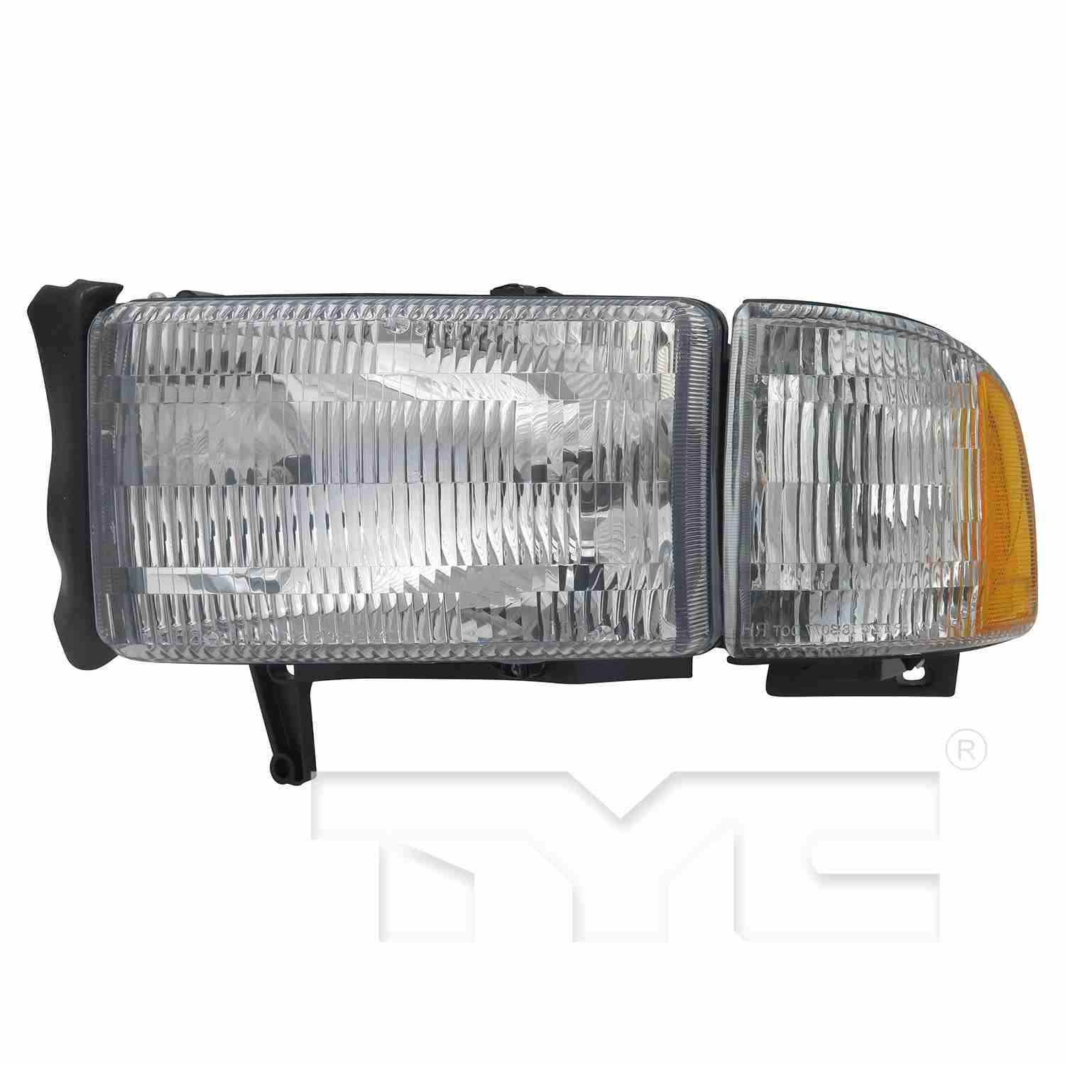 Front View of Left Headlight Assembly TYC 20-3017-78