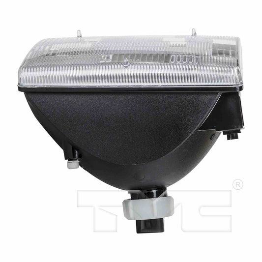 Top View of Right Headlight Assembly TYC 20-3070-00