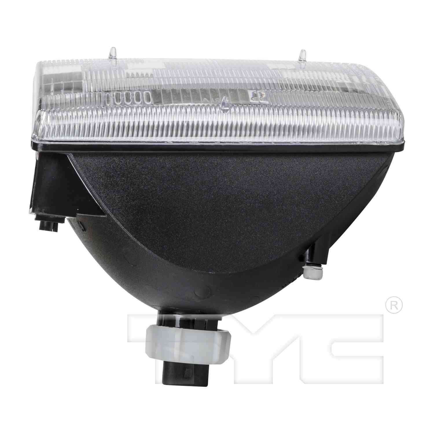 Top View of Left Headlight Assembly TYC 20-3071-00