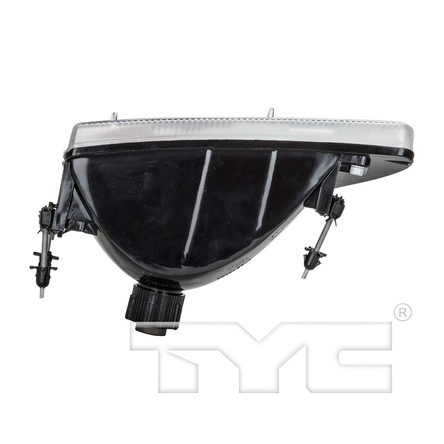 Bottom View of Right Headlight Assembly TYC 20-3076-00