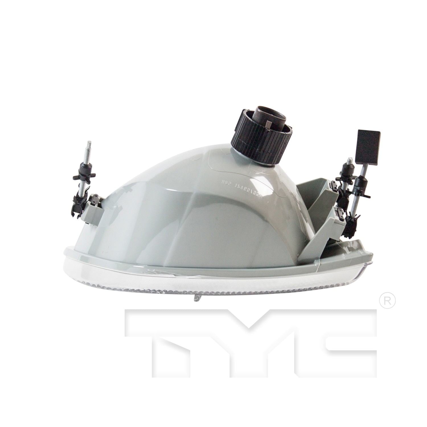 Top View of Left Headlight Assembly TYC 20-3520-80-9