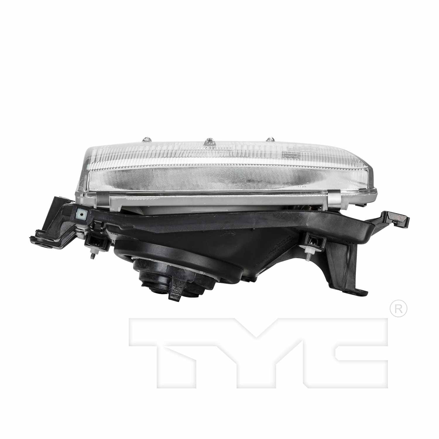 Top View of Left Headlight Assembly TYC 20-3556-00