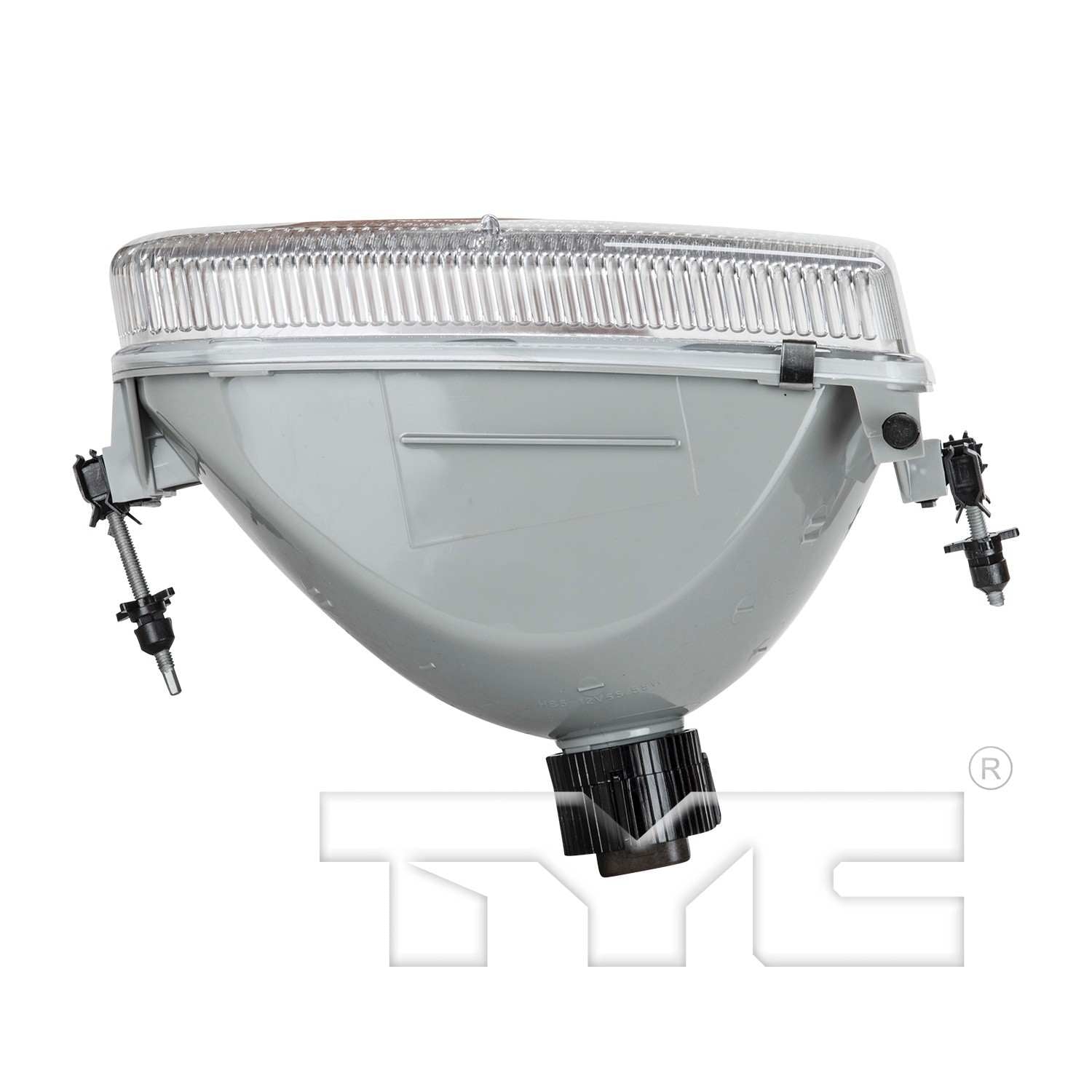 Top View of Right Headlight Assembly TYC 20-3593-00