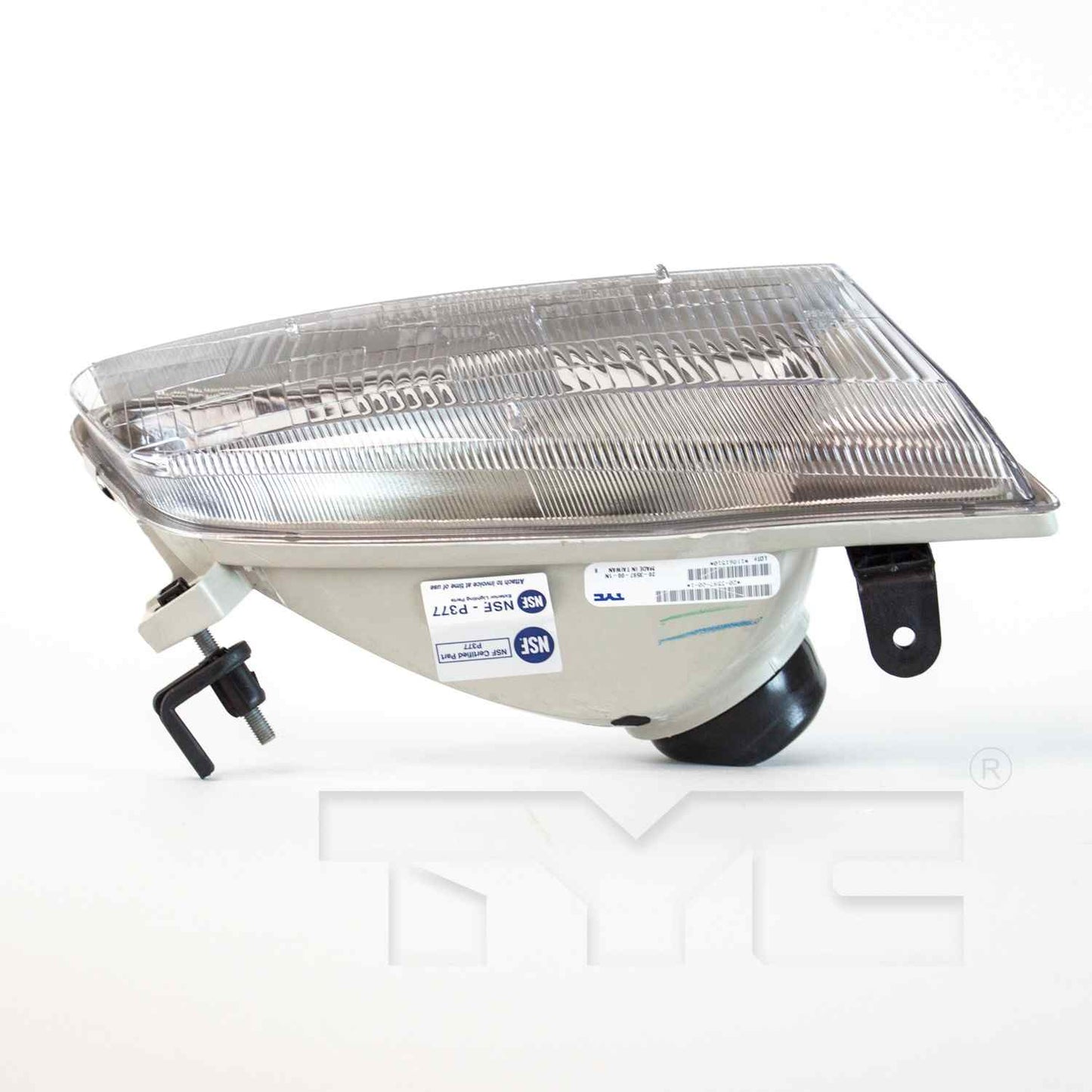 Top View of Right Headlight Assembly TYC 20-3597-00