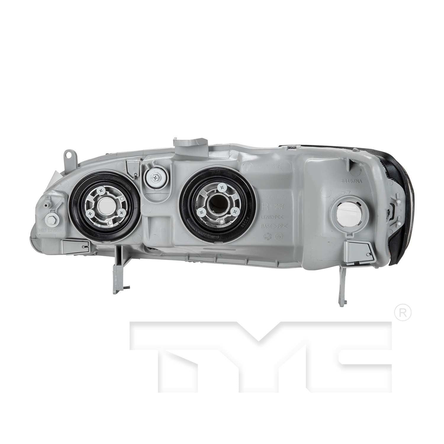 Back View of Right Headlight Assembly TYC 20-5119-01