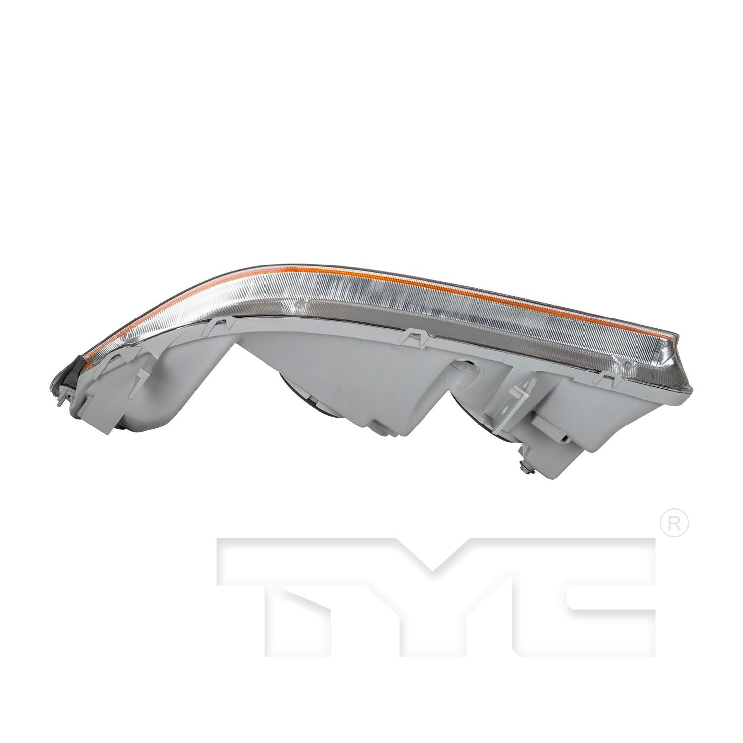 Bottom View of Right Headlight Assembly TYC 20-5119-01