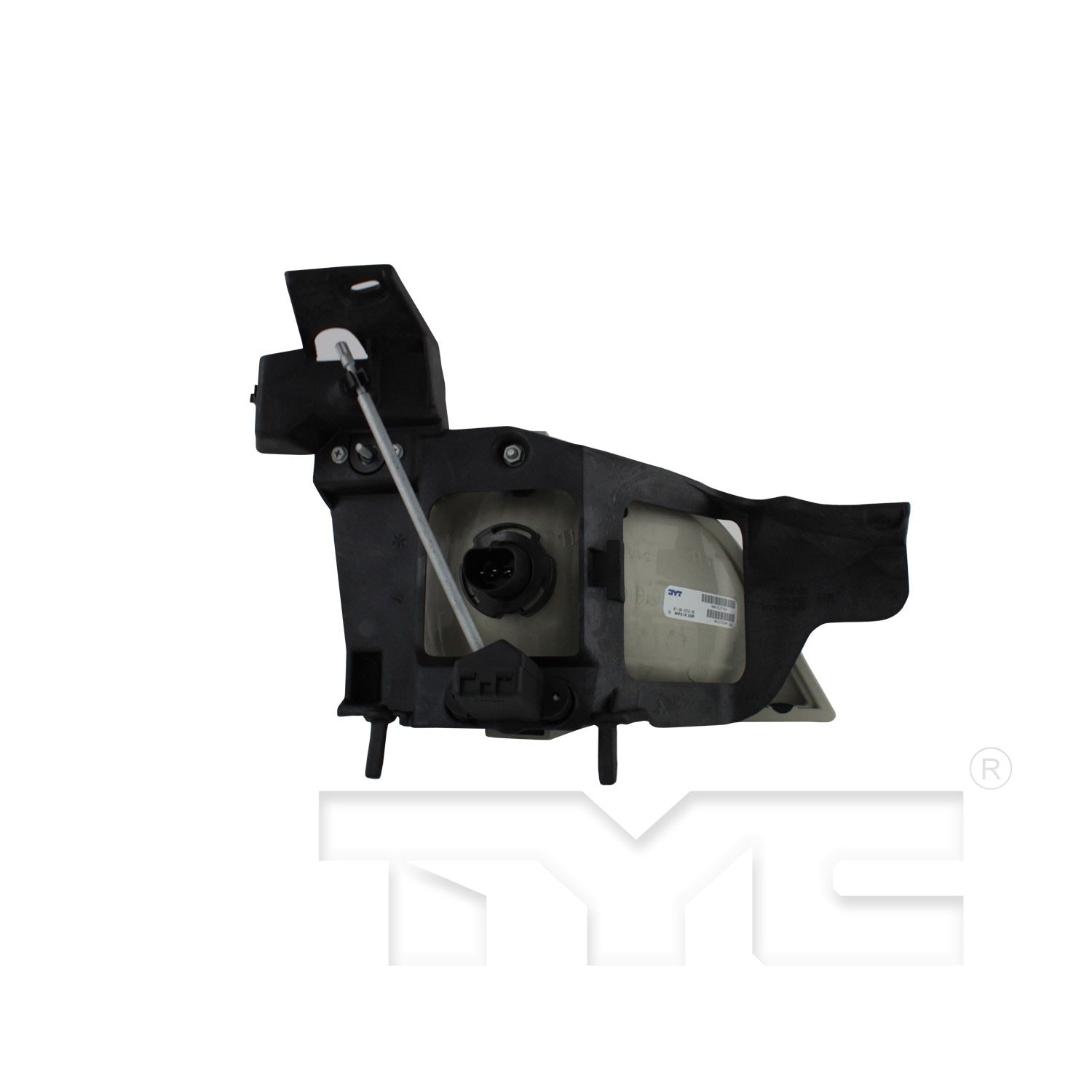 Back View of Left Headlight Assembly TYC 20-5124-00