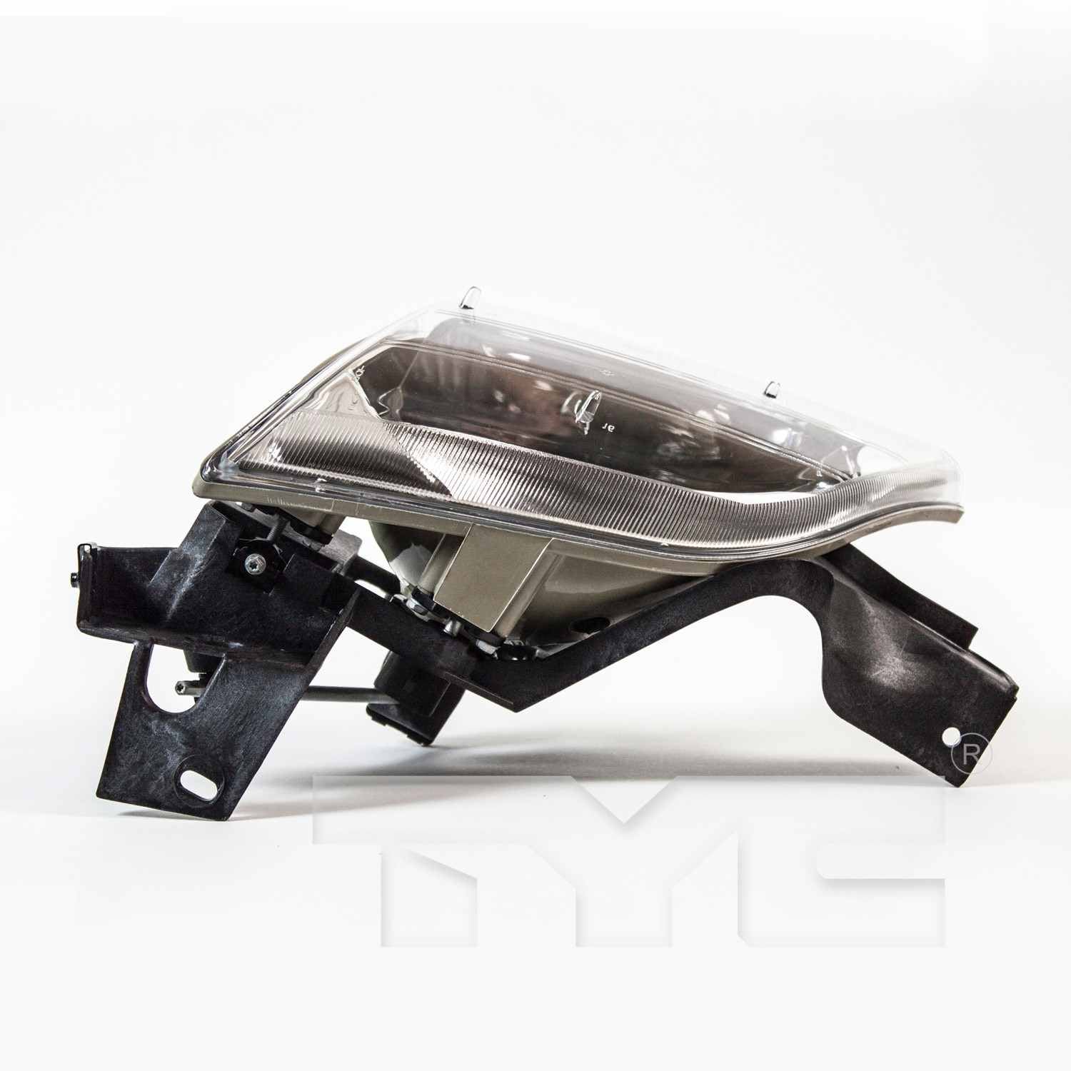 Top View of Left Headlight Assembly TYC 20-5124-00