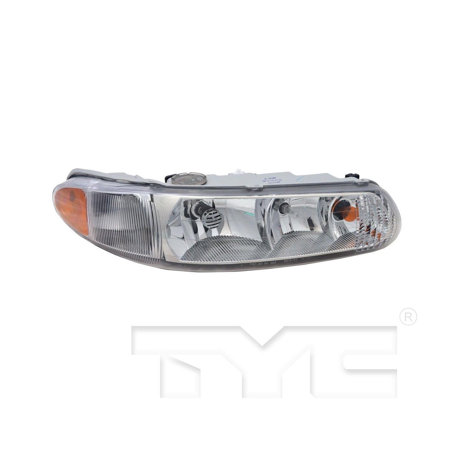 Front View of Right Headlight Assembly TYC 20-5197-00