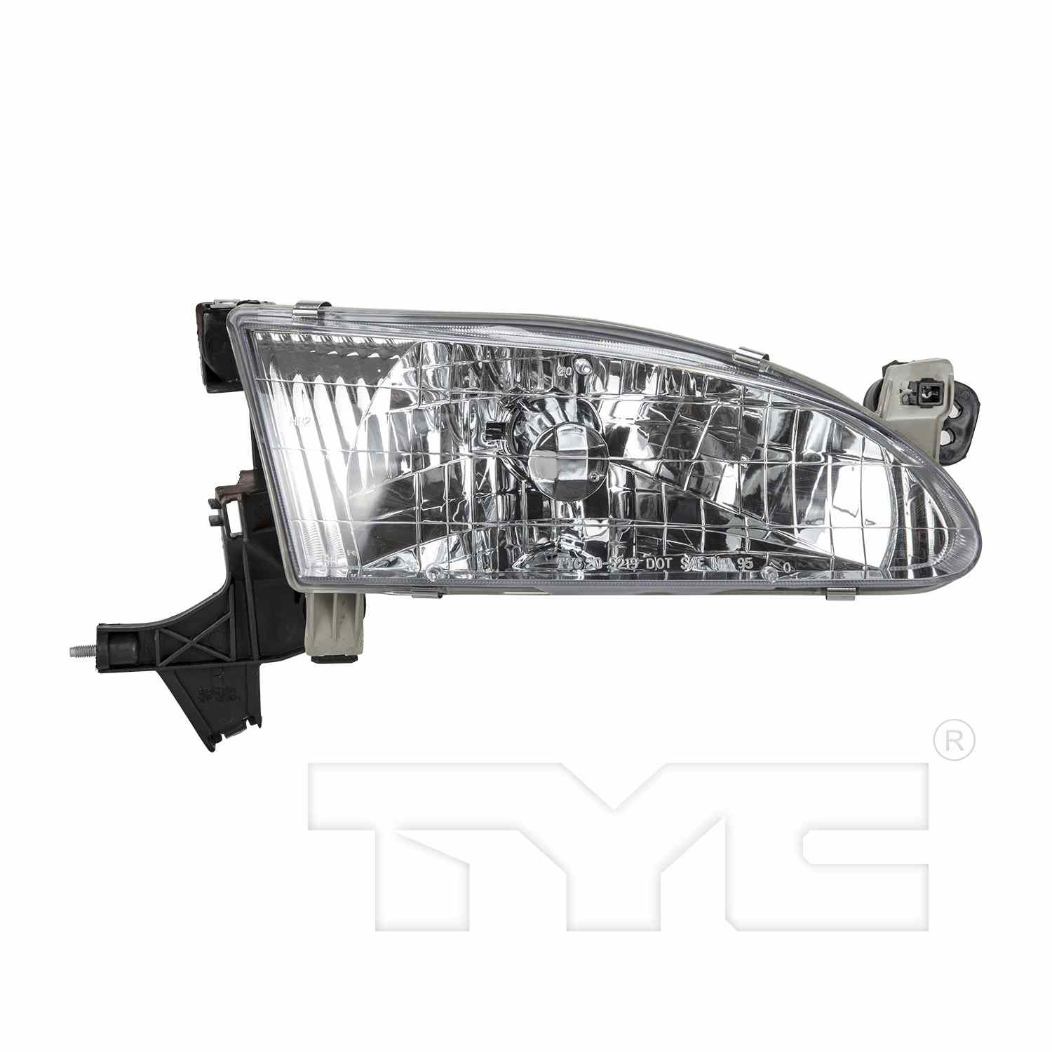 Front View of Right Headlight Assembly TYC 20-5219-00