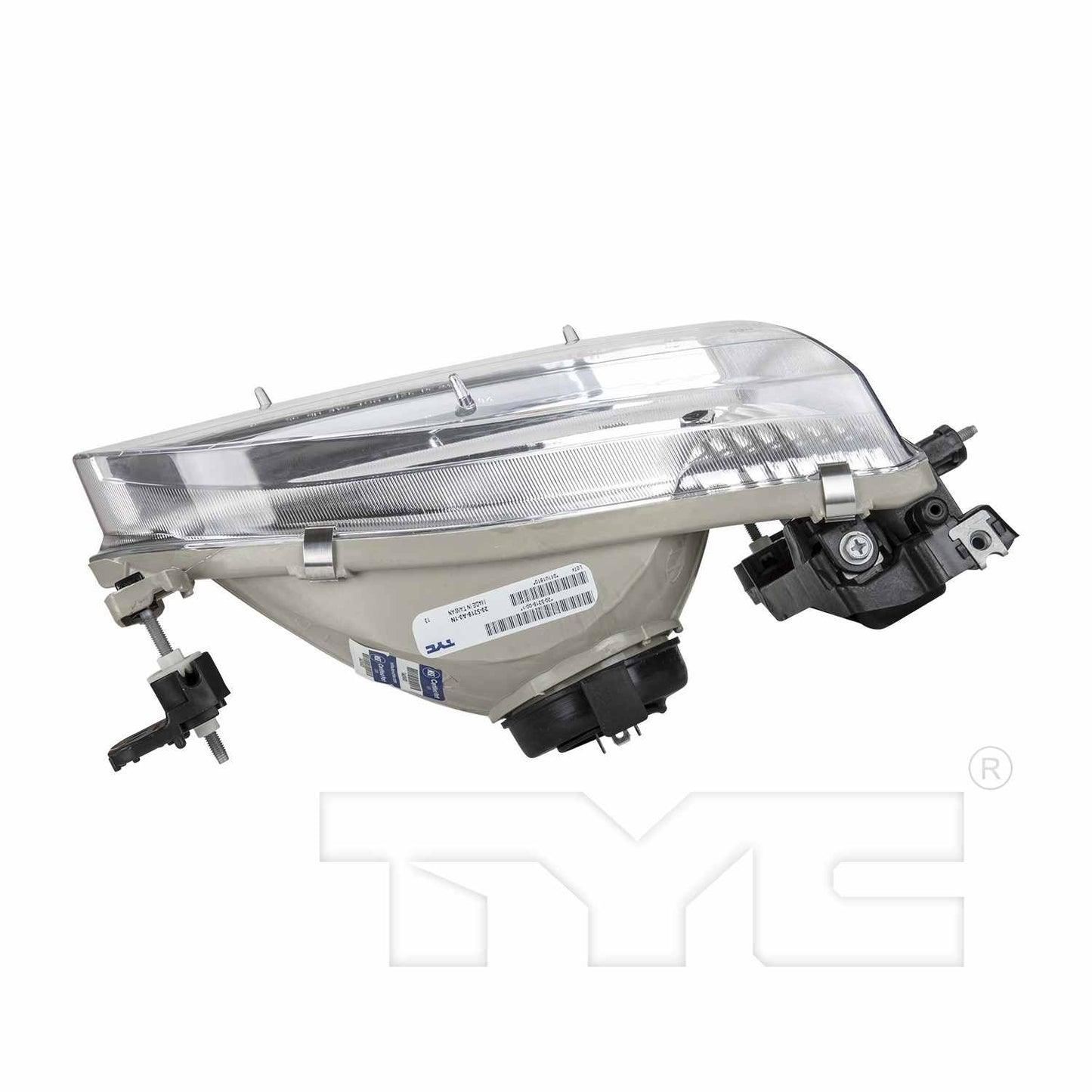 Top View of Right Headlight Assembly TYC 20-5219-00