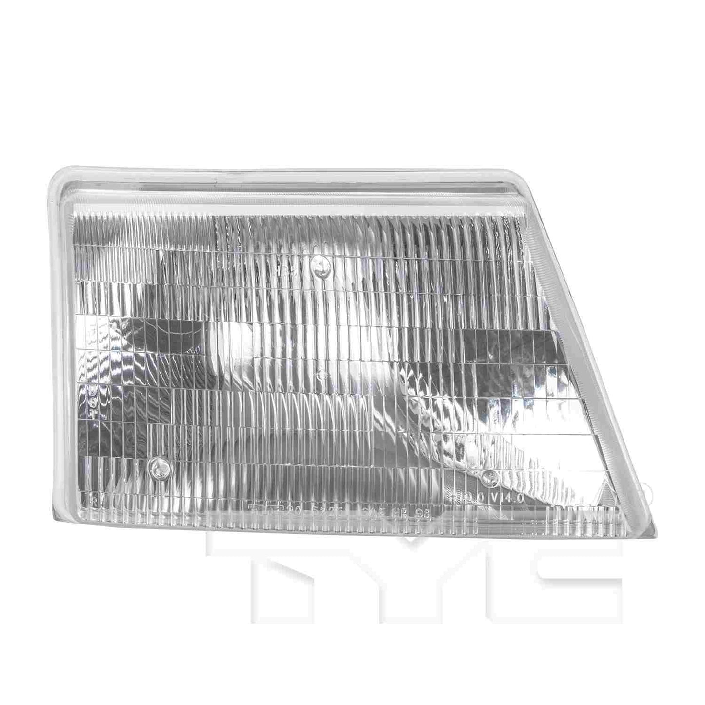 Front View of Right Headlight Assembly TYC 20-5225-00