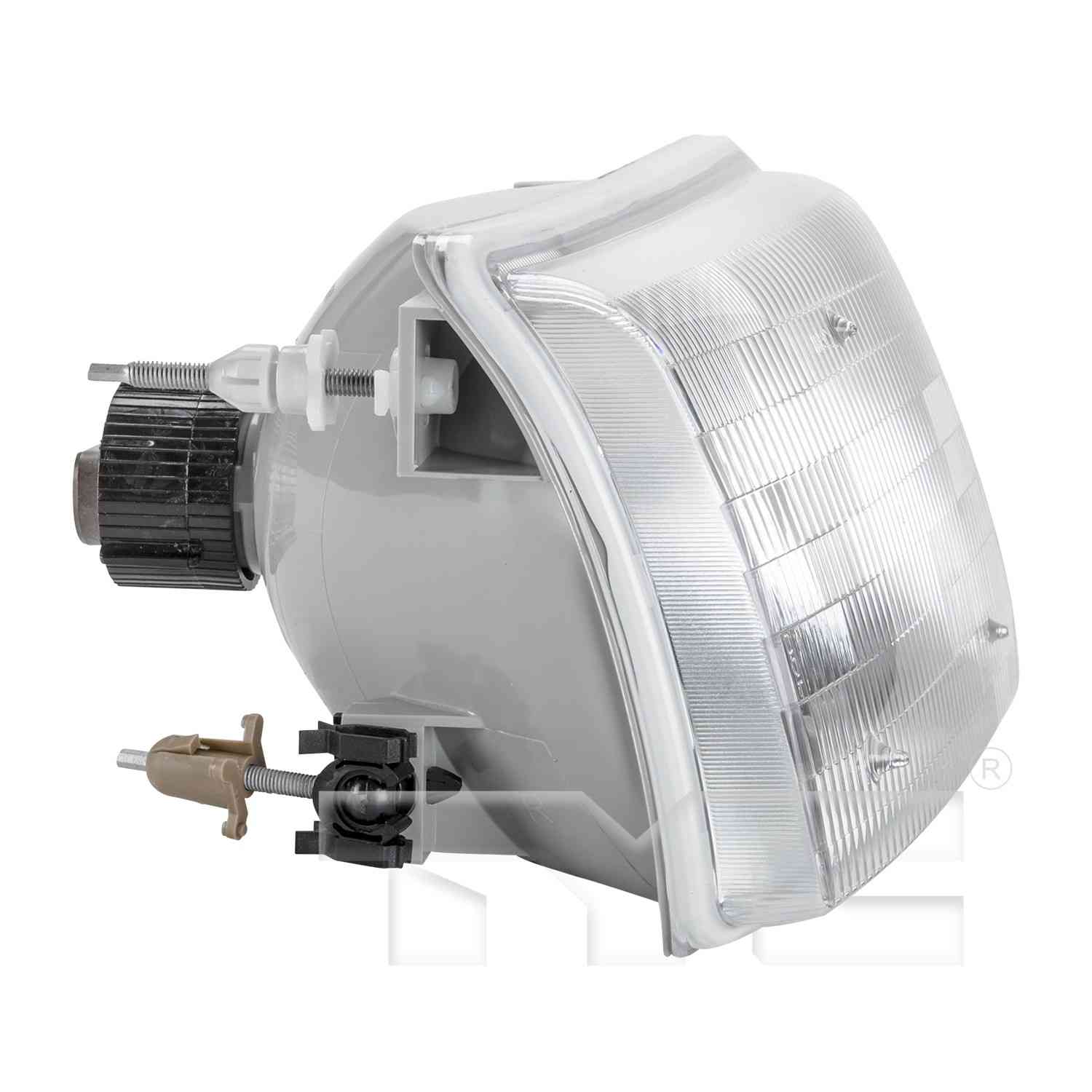 Side View of Right Headlight Assembly TYC 20-5225-00