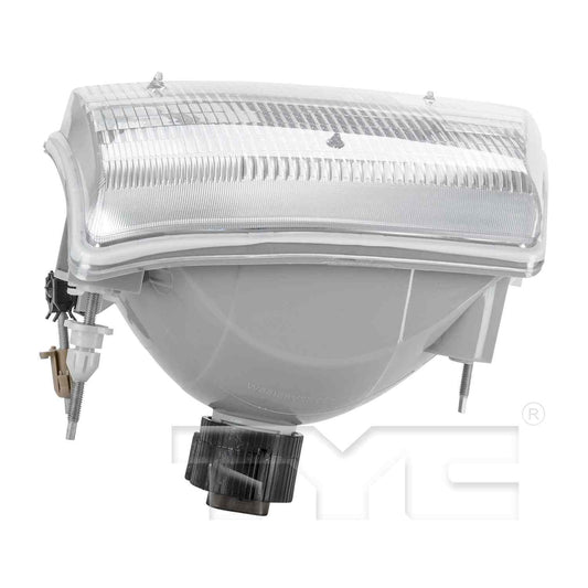 Top View of Left Headlight Assembly TYC 20-5226-00