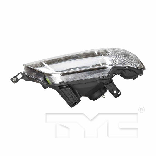 Top View of Right Headlight Assembly TYC 20-5231-01-9