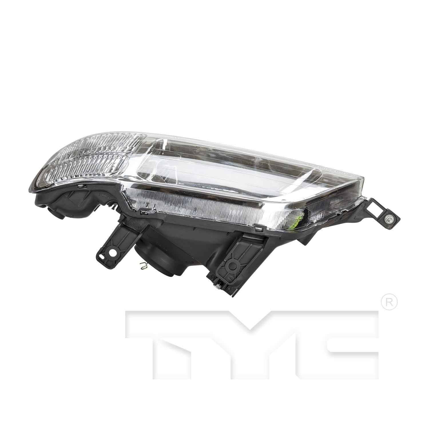 Top View of Left Headlight Assembly TYC 20-5232-01-9