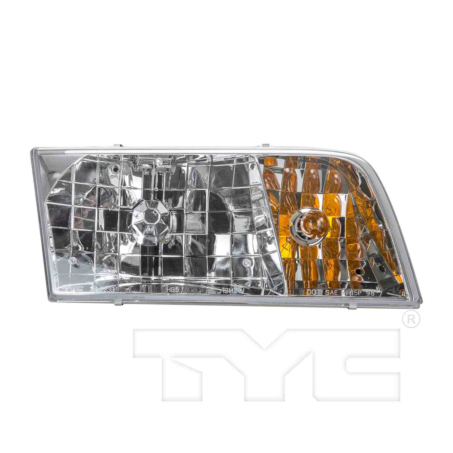 Front View of Right Headlight Assembly TYC 20-5233-90