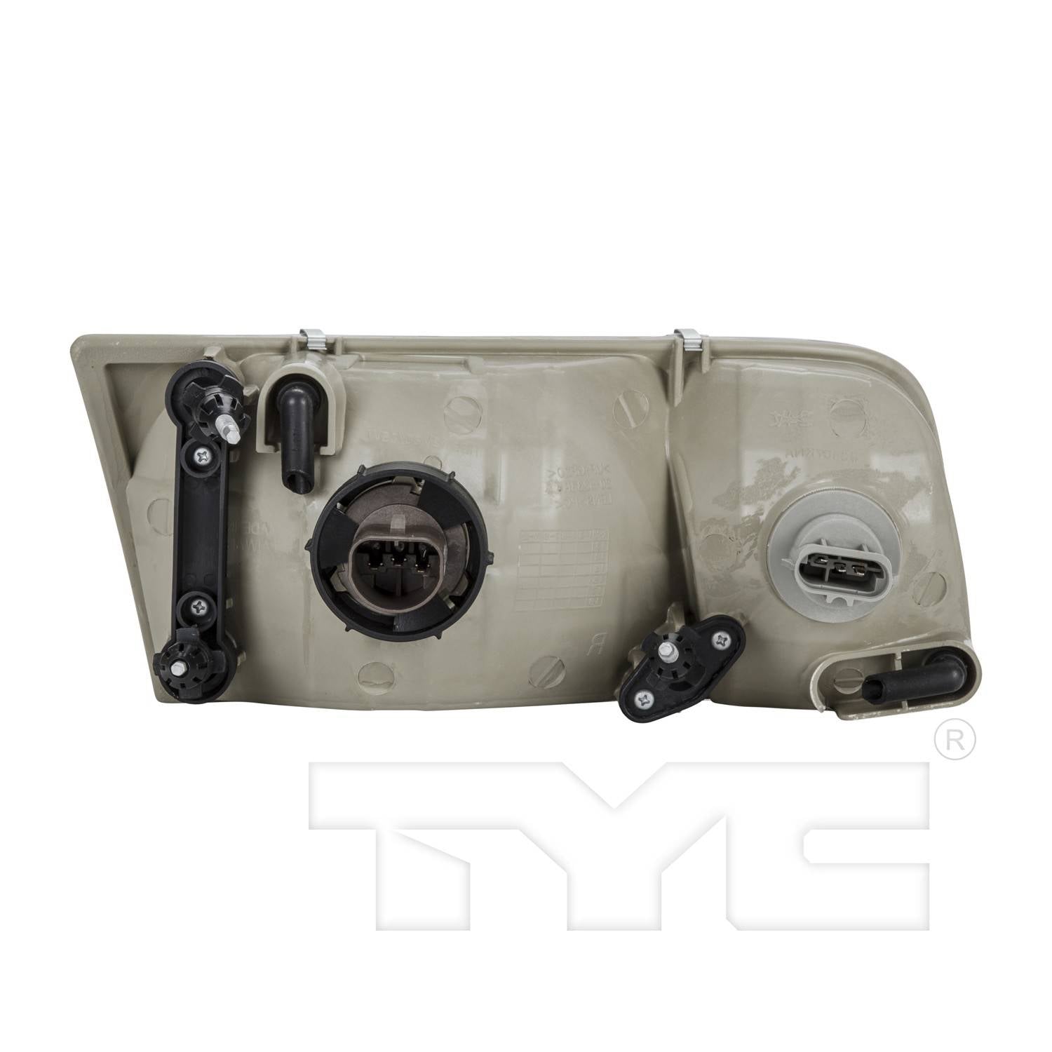 Back View of Left Headlight Assembly TYC 20-5234-90