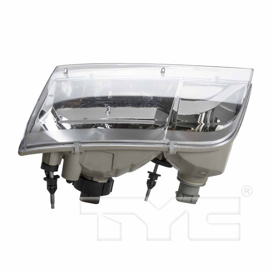 Top View of Left Headlight Assembly TYC 20-5234-90